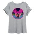 thumbnail image 1 of Disney - Mickey Sphere  - Juniors Ideal Flowy Muscle T-Shirt, 1 of 5