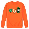 thumbnail image 1 of Disney - Mickey St Patricks Icons - Men's Crew Neck Fleece Pullover, 1 of 6