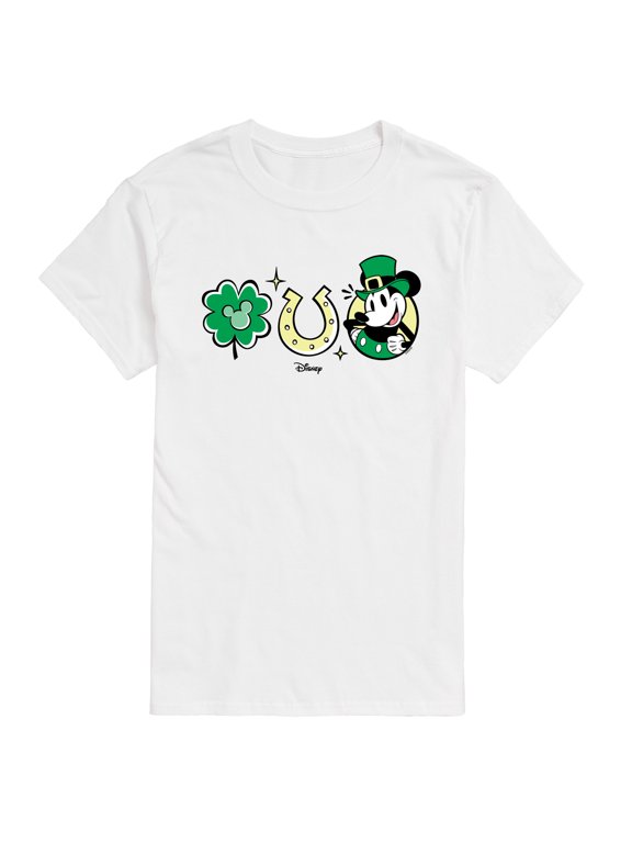 - Mickey St Patricks Icons Men's Short Sleeve Graphic T-Shirt