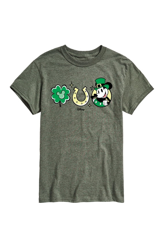 - Mickey St Patricks Icons - Men's Short Sleeve Graphic T-Shirt