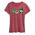 thumbnail image 1 of Disney - Mickey St Patricks Icons - Women's Short Sleeve Graphic T-Shirt, 1 of 5