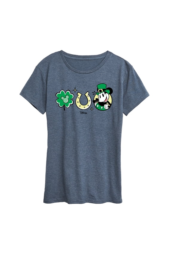 - Mickey St Patricks Icons - Women's Short Sleeve Graphic T-Shirt