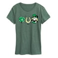 thumbnail image 1 of Disney - Mickey St Patricks Icons - Women's Short Sleeve Graphic T-Shirt, 1 of 5