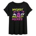 thumbnail image 1 of Disney - Mickey Stacked  - Women's Oversized T-Shirt, 1 of 5
