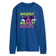 thumbnail image 1 of Disney - Mickey Stacked - Men's Long Sleeve T-Shirt, 1 of 4