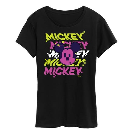 Disney - Mickey Stacked - Women's Short Sleeve Graphic T-Shirt