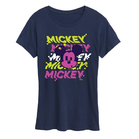 Disney - Mickey Stacked - Women's Short Sleeve Graphic T-Shirt
