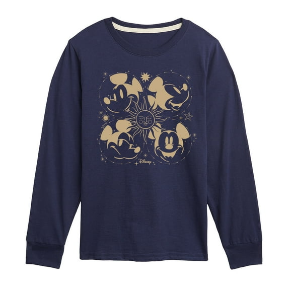 Disney - Mickey Star  - Toddler & Youth Long Sleeve Graphic T-Shirt