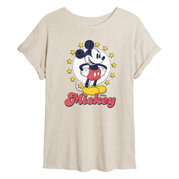 Disney - Mickey Stars - Women's Oversized T-Shirt