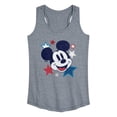 thumbnail image 1 of Disney - Mickey Stars USA - Women's Racerback Graphic Tank, 1 of 4