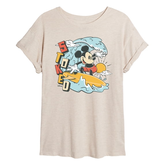 Disney - Mickey Stoked Relaxed Fit T-Shirt