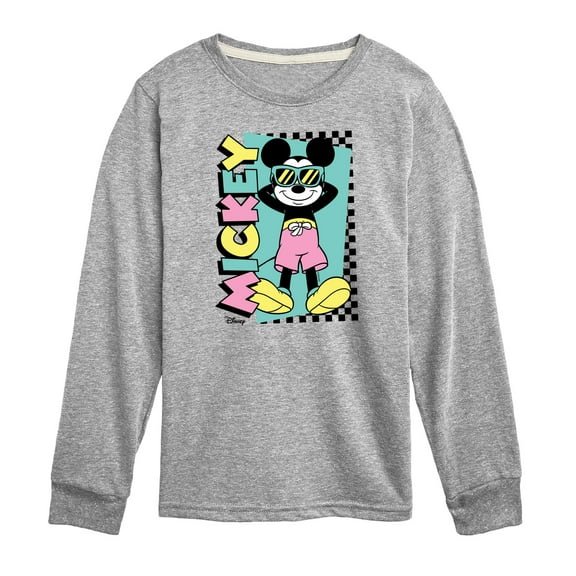 Disney - Mickey Sunbathe - Toddler & Youth Long Sleeve Graphic T-Shirt