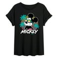 thumbnail image 1 of Disney - Mickey Sunset Shades - Women's Oversized T-Shirt, 1 of 5