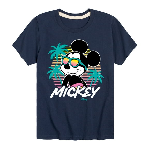 Disney - Mickey Sunset Shades - Toddler & Youth Short Sleeve Graphic T-Shirt