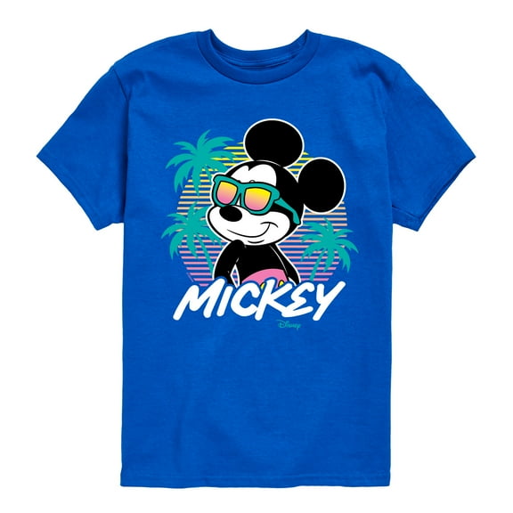 Disney - Mickey Sunset Shades - Toddler & Youth Short Sleeve Graphic T-Shirt