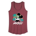 thumbnail image 1 of Disney - Mickey Sunset Shades - Women's Racerback Tank Top, 1 of 5