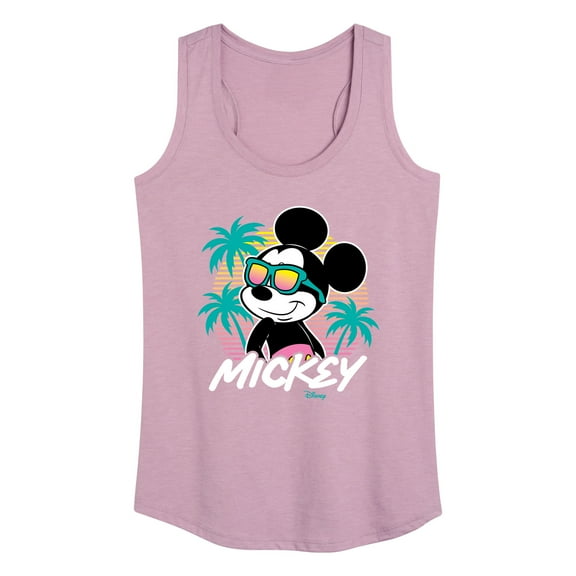 Disney - Mickey Sunset Shades - Women's Racerback Tank Top