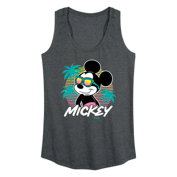 Disney - Mickey Sunset Shades - Women's Racerback Tank Top