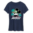 thumbnail image 1 of Disney - Mickey Sunset Shades - Women's Short Sleeve Graphic T-Shirt, 1 of 5