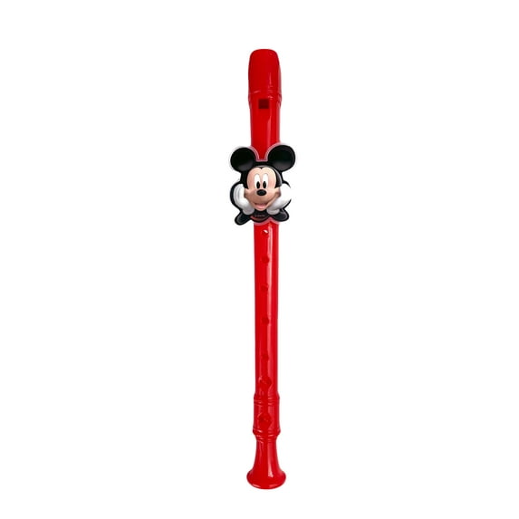 Disney Mickey Toy Flute Recorder - Red Color Kids Flute Recorder