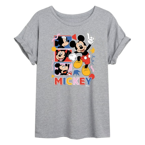 Disney - Mickey Tribute Panels - Women's Oversized T-Shirt