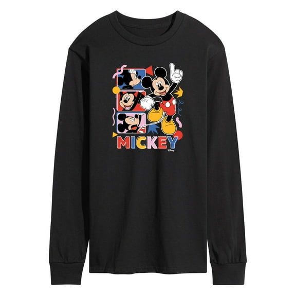 Disney - Mickey Tribute Panels - Men's Long Sleeve T-Shirt