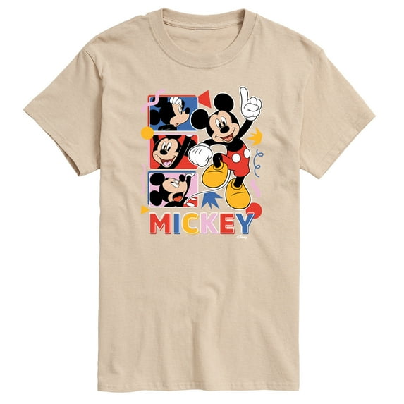 Disney - Mickey Tribute Panels - Men's Short Sleeve Graphic T-Shirt