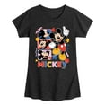 thumbnail image 1 of Disney - Mickey Tribute Panels - Toddler & Youth Girls Short Sleeve Graphic T-Shirt, 1 of 5