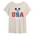 thumbnail image 1 of Disney - Mickey USA - Women's Oversized T-Shirt, 1 of 5
