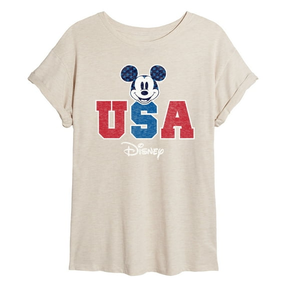Disney - Mickey USA - Women's Oversized T-Shirt