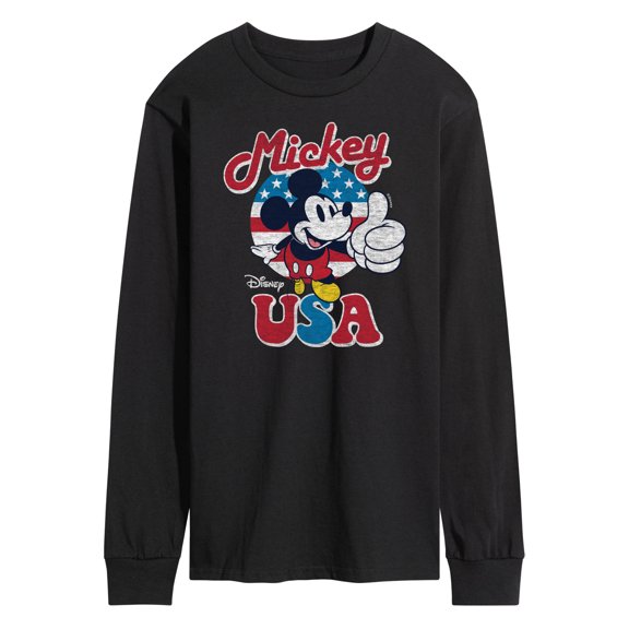 Disney - Mickey USA - Men's Long Sleeve T-Shirt
