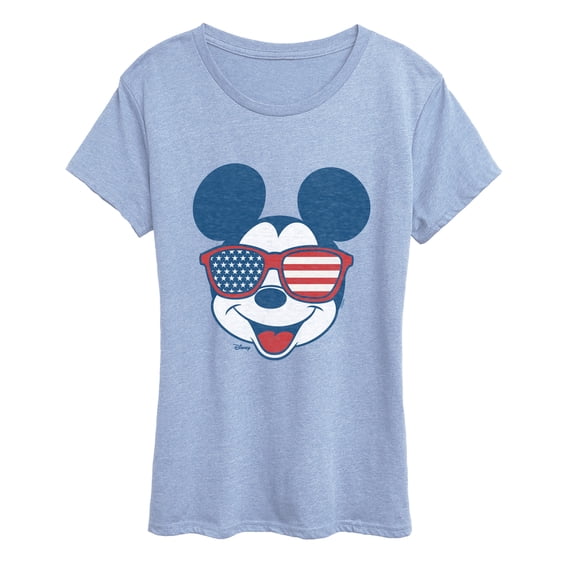 Disney - Mickey USA Sunglasses - Women's Short Sleeve Graphic T-Shirt