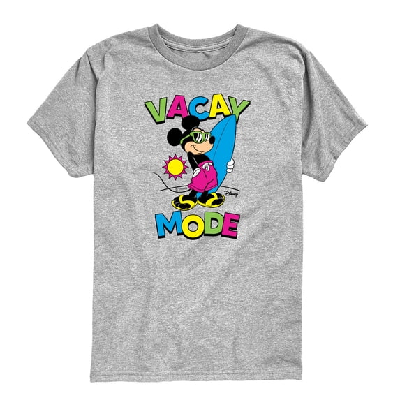 Disney - Mickey Vacay Mode - Toddler Boys Short Sleeve Graphic T-Shirt