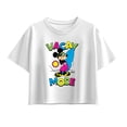 thumbnail image 1 of Disney - Mickey Vacay Mode - Youth Girls Boxy T-Shirt, 1 of 4