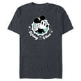 thumbnail image 1 of Disney Mickey Vibes Retro Cool - Short Sleeve Blended T-Shirt for Adults - Customized-Navy Heather, 1 of 5
