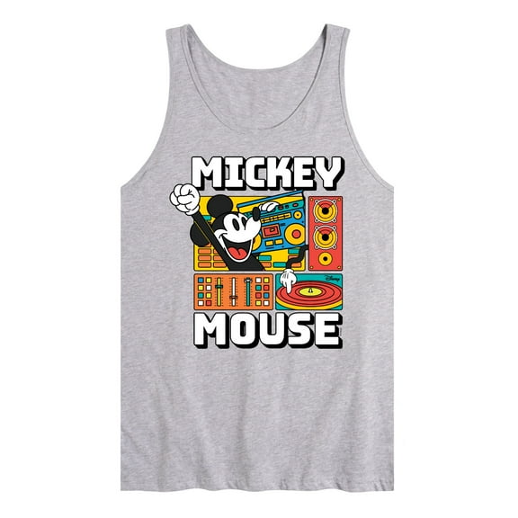 Disney - Mickey Wave Form - Men's Sleeveless Graphic Tank Top