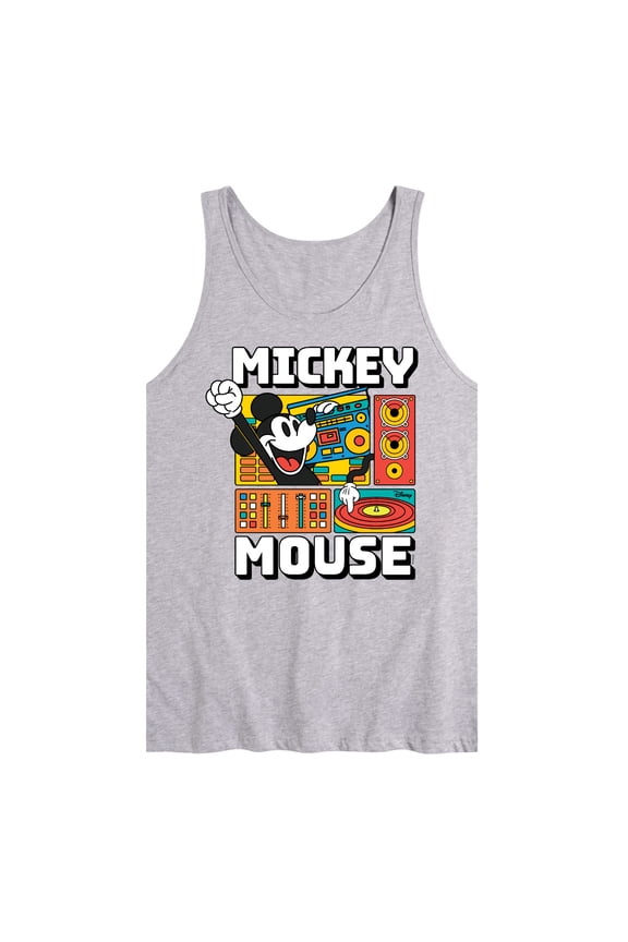 - Mickey Wave Form - Men's Sleeveless Graphic Tank Top