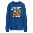 thumbnail image 1 of Disney - Mickey Wave Form - Men's Long Sleeve Graphic T-Shirt, 1 of 5