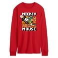 thumbnail image 1 of Disney - Mickey Wave Form - Men's Long Sleeve Graphic T-Shirt, 1 of 4