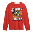 thumbnail image 1 of Disney - Mickey Wave Form - Toddler & Youth Long Sleeve Graphic T-Shirt, 1 of 5