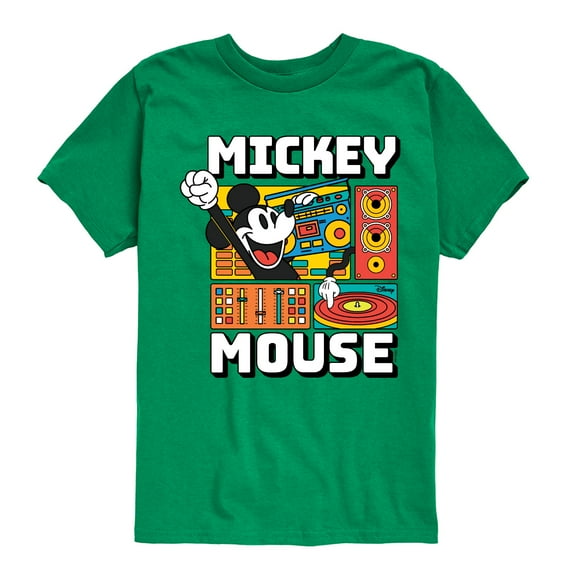 Disney - Mickey Wave Form - Toddler & Youth Short Sleeve Graphic T-Shirt