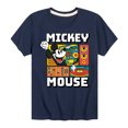 thumbnail image 1 of Disney - Mickey Wave Form - Toddler & Youth Short Sleeve Graphic T-Shirt, 1 of 5
