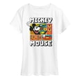 thumbnail image 1 of Disney - Mickey Wave Form - Women's Short Sleeve Graphic T-Shirt, 1 of 5