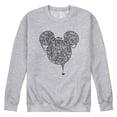 thumbnail image 1 of Disney - Mickey Web Head - Men's Crew Fleece Sweatshirt, 1 of 4