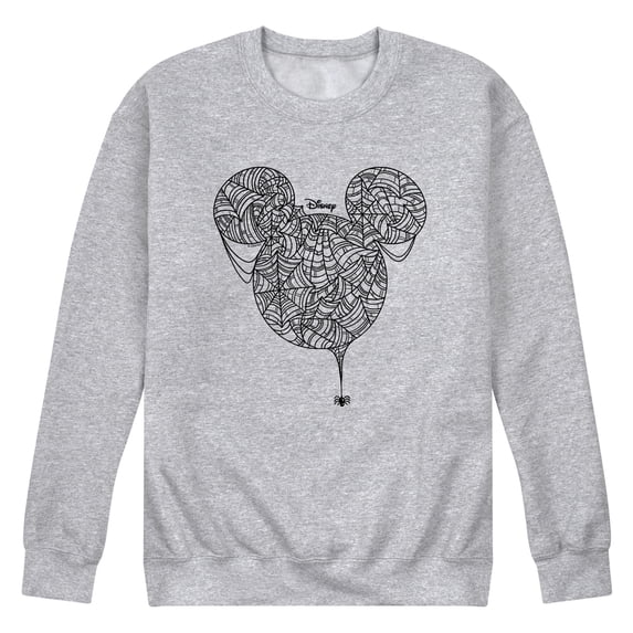 Disney - Mickey Web Head - Men's Crew Fleece Sweatshirt
