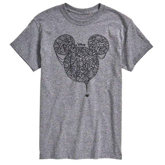 Disney - Mickey Web Head - Men's Short Sleeve Graphic T-Shirt