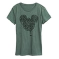 thumbnail image 1 of Disney - Mickey Web Head - Women's Short Sleeve Graphic T-Shirt, 1 of 4