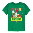 thumbnail image 1 of Disney - Mickey - Welcome To My Birthday Party - Toddler & Youth Short Sleeve Graphic T-Shirt, 1 of 5