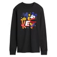 thumbnail image 1 of Disney - Mickey Word Art - Men's Long Sleeve T-Shirt, 1 of 4