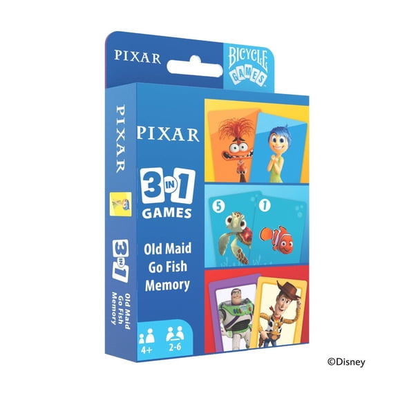 Disney and Pixar 3 in 1 Games
